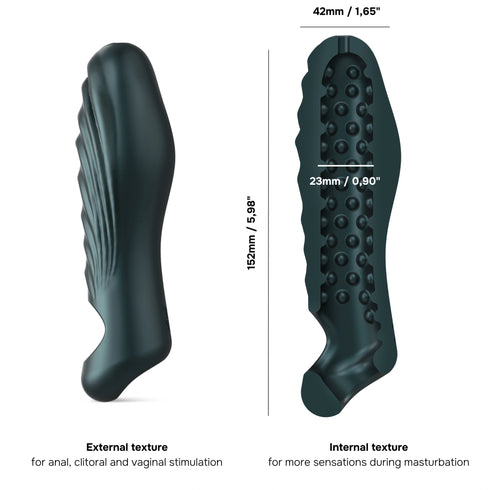 Penis Sleeve Ryzer Manwan Pine Grey