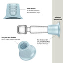 Holden Universal Suction Cup, Wand and Vibrator Holder Polar Blue