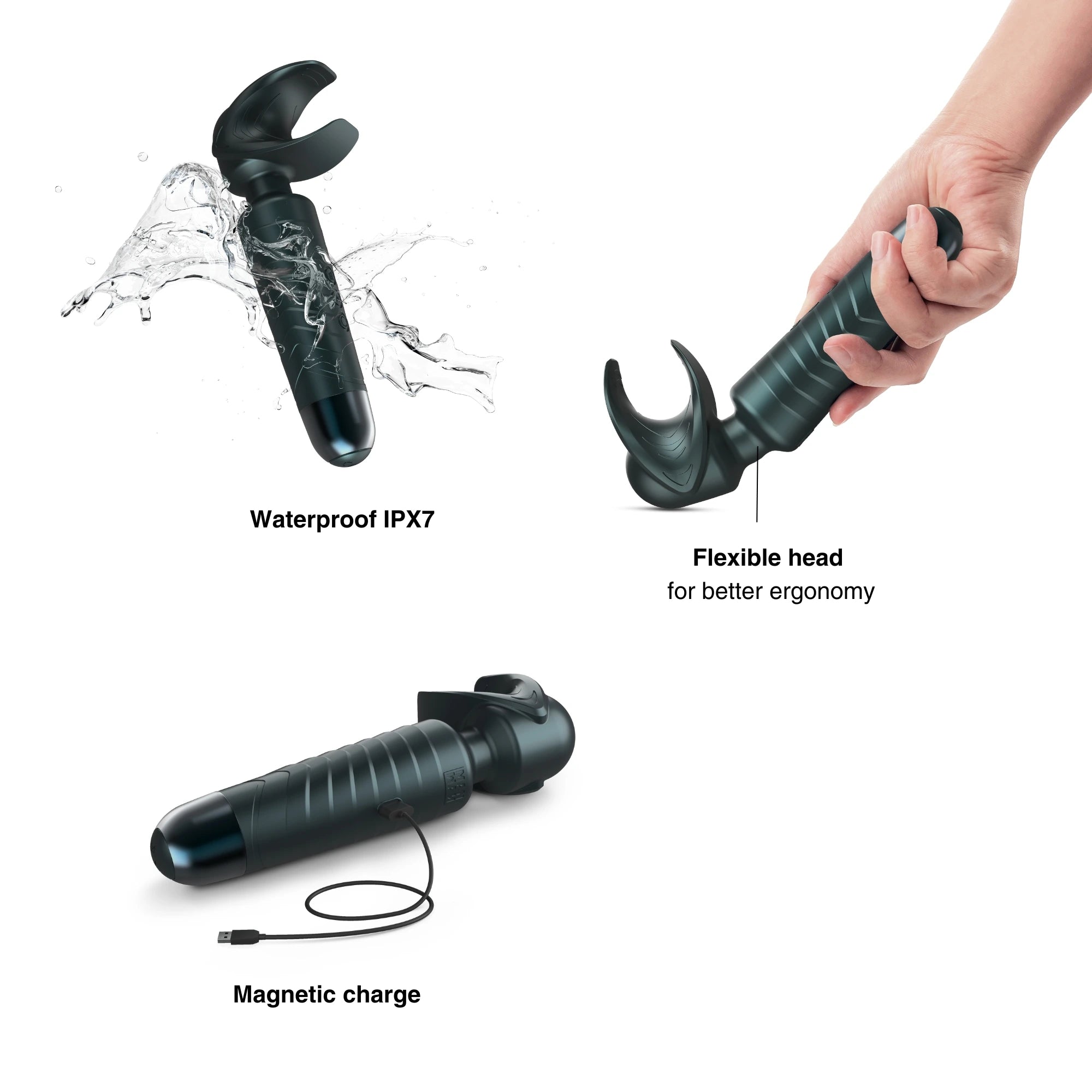 Vibrating Male Stimulator Man.Wand Evo Manwan Vibrating Male Stimulator Man.Wand Evo Manwan